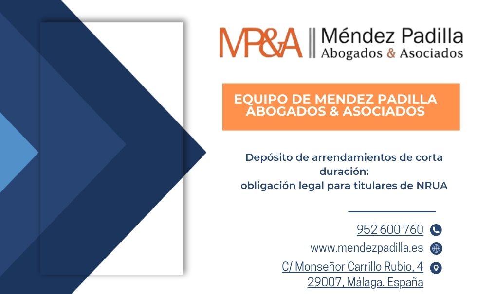 Depósito de arrendamientos de corta duración: obligación legal para titulares de NRUA